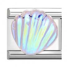 1pc Silver Sweet Luxury Modular Bracelet Charm, Heart, Butterfly, Cherry, Ocean Life Elements, DIY Jewelry Supplies