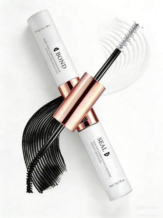 10克防水睫毛嫁接胶水及密封剂，DIY睫毛粘合，强力温和，不含乳胶，持久不结块（1支装）