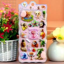 紫色魔法月亮涂鸦贴纸，防水行李箱DIY贴纸，热门商品 - 彩色 - 查看 12