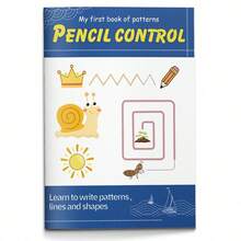 Pre-Writing Skills Workbook, Trace-And-Repeat Exercises For Lines, Shapes And Simple Patterns, Supports Pencil Grip, Stroke Control And Fine Motor Development, Clean Layout For Easy Practice - Pencil Control Workbook - View 10