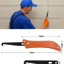 Tile Gap Repair Tool Hook Knife Professional Cleaning And Removal Of Old Grout Hand Tools Tungsten Steel Joint Notcher Collator - Orange - View 3