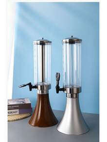 High-End Wine Rack And Display Stand, Beer Barrel, Beer Tower With Illuminated Base, Draft Beer Dispenser, Beer Tap, And Beer Foam Dispenser. - Multicolor - View 12