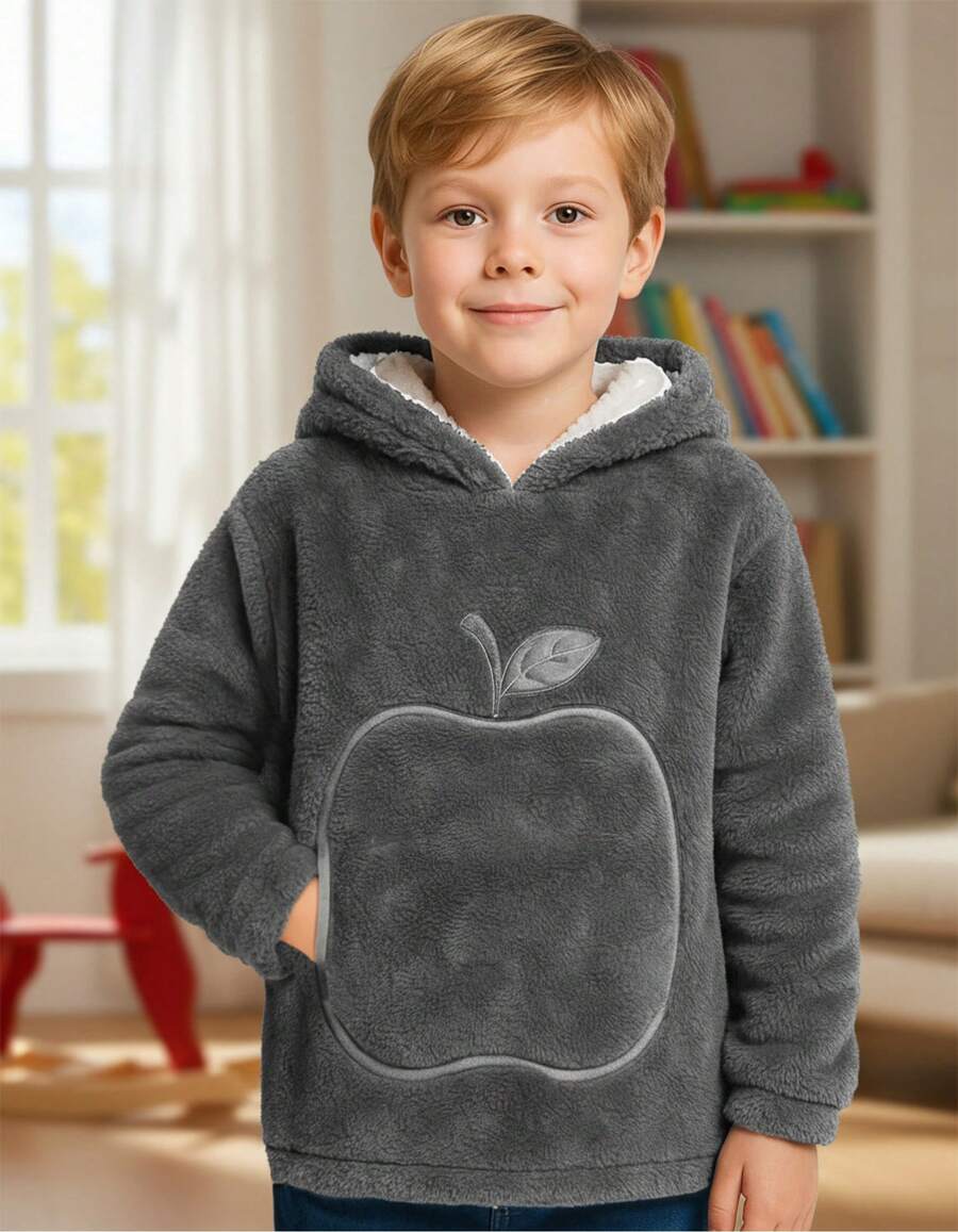 TendenciaSudadera Cobija Para Niños Unitalla Unisex De 75cm LargoCalidad premium - Gris - Ver 1