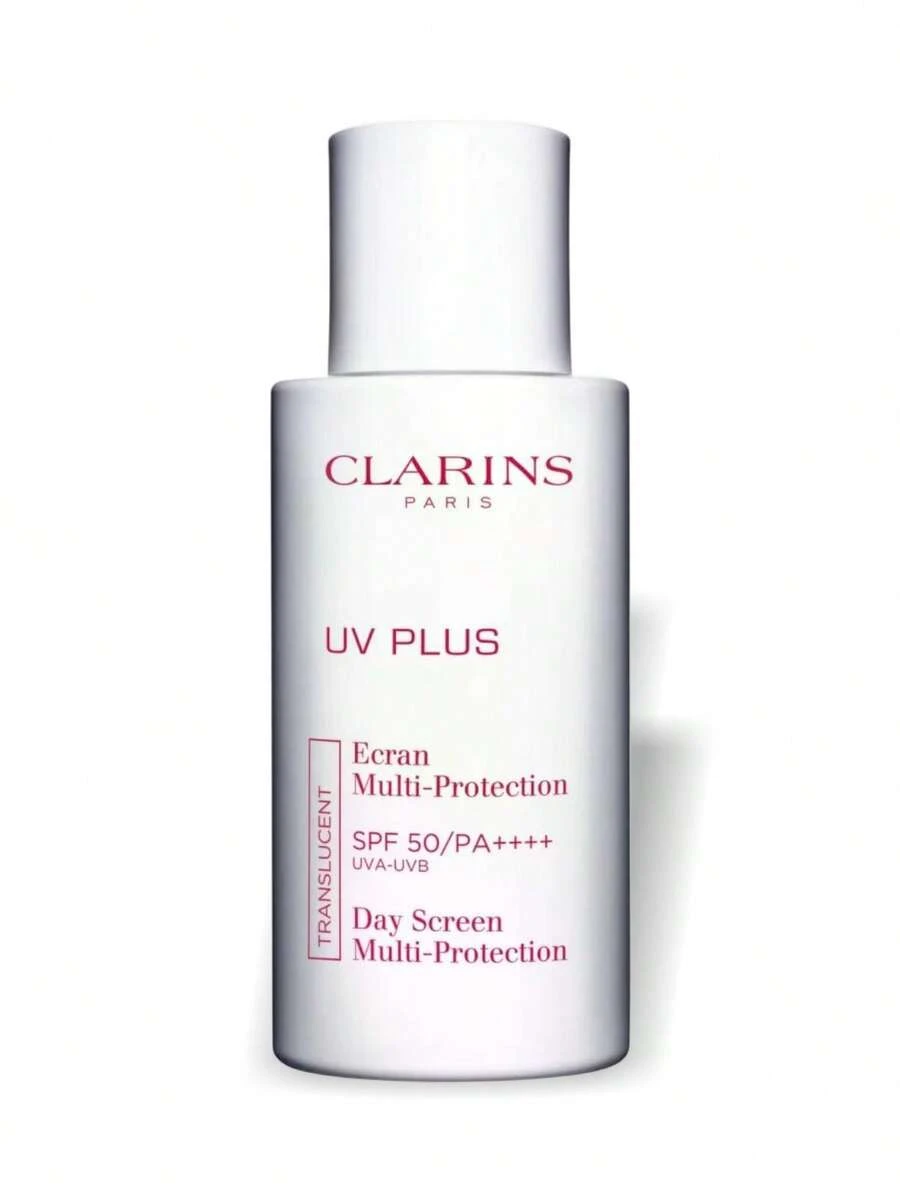 Clarins UV Plus 抗污染面部防晒霜 SPF50 1.7盎司/50毫升 无油配方，不泛白，UVA/UVB 和污染防护，富含保护性抗氧化剂 | 适合所有肤质 女友 妻子 母亲 朋友 男友 丈夫 父亲 兄弟 生日 毕业典礼 派对 旅行 露营 户外活动 学校 校园旅行 节日 周年纪念 办公室 冬季 圣诞节 特殊场合 派对 - 彩色 - 查看 1