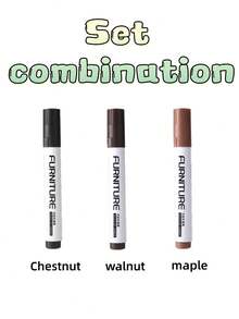 Low Odor Furniture Repair Paint Markers, Suitable For Wood And Metal, Multi-Color Scratch Repair Kit, Meets Your Different Needs, Can Repair Scratches On Cabinets, Doors, Sofas, Tables And Chairs, Wooden Cabinets, Floors, Car Interiors, Bags, Quick-Drying. - Combo Set Of 3pcs - View 16