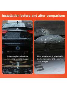Car Rear Camera Cover 1PC Rainproof Dust Shield Protection, Auto Safety Bike Trailers RV Truck Outdoor Supplies