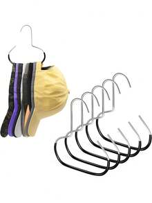 1pc Creative Round Hanger, Non-Slip Multi-Functional Home Storage Organizer, Suitable For Hats, Scarves, Ties And Belts, Space-Saving Minimalist Design, For Easter, Organizing And Storage - Multicolor - View 2