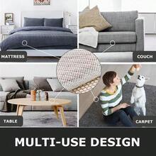 antideslizantes para alfombras de 8 x 10 pies para suelos de madera dura, tapn deslizante de colchn, almohadillas para orejas gruesas para suelos de azulejos, agarre para alfombra de rea, - 910x711Rectangular - Ver 6