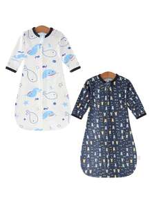 1pc/3pcs Soft & Comfortable Newborn Swaddle Blanket, Suitable For Spring/Summer, Unisex For Baby Boys & Girls, Easy To Use & Wrap, Fits 0-3 Months Infants, Great For Baby Shower Gifts, Outdoor Activities, And Newborn Essentials - Multicolor - View 13