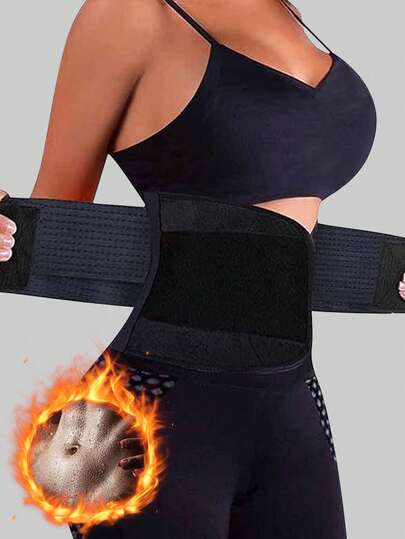 1 pieza Entrenador de cintura deportivo para mujer, Cinturón moldeador de cintura, Reductor de cintura, Moldeador de abdomen y cintura, Corsé entrenador de cintura, Cinturón de cintura, Moldeador de abdomen y cintura, Faja abdominal, Faja abdominal, Entrenador de sauna deportivo para cintura, Entrenador de cintura para ejercicio, Entrenador abdominal, Entrenador de cintura, Entrenador de cintura de compresión, Cinturón de control abdominal para mujer, Entrenador de cintura para yoga y correr, Regalo para amigos