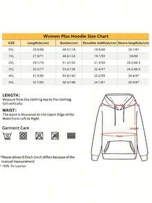 67 Women Hoodie Comfortable Plus Size Leopard Print And Text Design Hooded Sweatshirt For Casual Wear Comfort Fabric Suitable As Gift - màu đen - Xem 6
