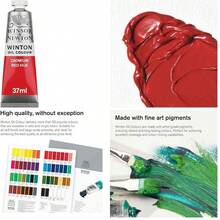 Winsor & Newton Winton Pintura al leo, Blanco (Soft Mixing White 415), 37-ml Tube, 1 Unidad - tubo de 37 ml+blanco (soft mixing white 415) - Ver 1