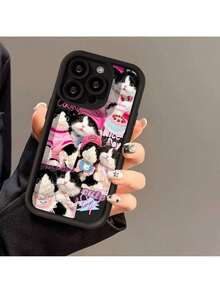 Fast EU Shipping (DE & ES)Mädchenhafte Katze  17 Pro Max Hülle 14 Apple 13 Matt 12/15 Hohe ÄsthetikSamsung