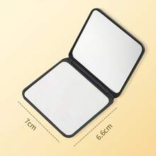 Multifunctional Foldable Makeup Mirror, Durable Portable Handheld Mini Makeup Mirror, Suitable For Personal Grooming, Adjustable Portable Folding Mirror, Suitable For Dorm Desk And Office Use, Suitable For Students, Girls, Women, Travel Gift, Comes With 5 Colors Bathroom Accessories - Multicolor - View 10