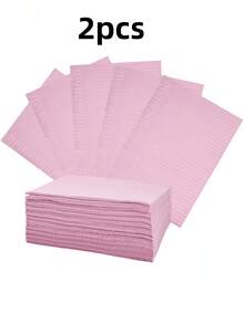 200/125/100/50/20/10pcs Disposable Waterproof 3-Ply Nail Salon Table Mat, 13" X 17", Tattoo Desk Cover, Nail Art Supplies (Black) - Black - View 9