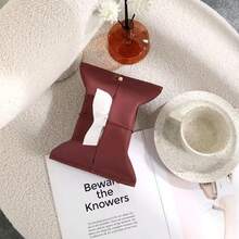 高端车载纸巾盒，创意车内纸巾架，扶手箱纸巾盒 - A - 查看 13