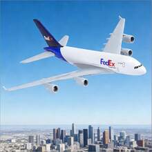 FedEx Airbus A380 1/400 Scale Die-Cast Metal Aircraft Model - Perfect For Display, Collection & Aviation Enthusiasts As A Gift - White - View 5