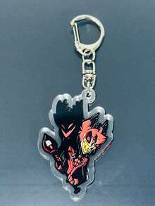 Porte-clés acrylique d'anime, figurine de dessin animé mignonne, jouet de collection, pendentif de sac, en stock - Multicolore - Voir 24