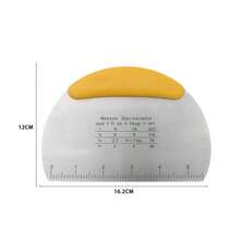 1pc Stainless Steel Bread Knife Blade, Baking Tool With Scale, Baking Cutter, Kitchen Supplies - Multicolor - View 14