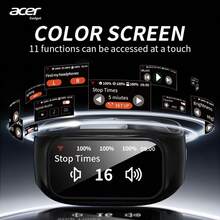 Acer 宏碁 OHR545 无线蓝牙耳机，耳挂式设计，带显示屏，配备充电盒，支持降噪和杜比音效，佩戴舒适，适合运动、跑步、骑行，兼容智能手机和平板电脑，是理想的礼物之选。 - 均碼 - 查看 6