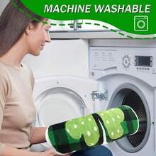 St. Patrick's Day Bathroom Mat, Clover Bath Mat, Non-Slip Farmhouse Style Irish Clover Bathroom Doormat, Shower Tub Carpet, Home Decor - Multicolor - View 8