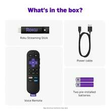 Roku Streaming Stick - HD Streaming Device For TV With Voice Remote - Black (2025) - màu đen - Xem 10