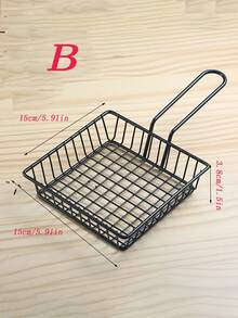 炸篮，创意美式铁丝炸鸡翅，炸物，鸡腿盘容器