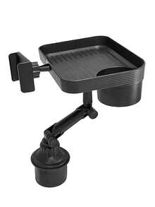 REMAX 2-In-1 Adjustable Car Cup Holder Expander With 360° Rotatable Phone Holder, Stable Design Suitable For Car, Treadmill, Golf Cart, Quick 1-Second Installation, Fits 2.5-3.7 Inch Cup Bottom, Extendable Car Accessory, Car Essential, Automotive Supplies - CP2006 Black - View 11