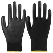 4 Pairs PU Coated Work Gloves, Suitable For Construction Safety, Woodworking And Gardening, Gardening Tools, Gardening Supplies, Landscaping Cleaning Assistant, Industrial Protective Gloves, Repair Gloves, Anti-Slip And Durable, Enhanced Grip Protection, Suitable For Lawn Care And Outdoor Use, Suitable For Eid, Ramadan, Christmas And Valentine's Day - Multicolor - View 10