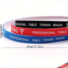 1/10pcs Anti-Scratch Ping Pong Racket Edge Protector Tape, Thick Ping Pong Racket Edge Protection Strip, Self-Adhesive Foam Racket Edge Bumper