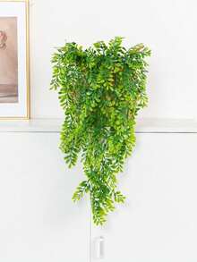 1PC 29.92inch Artificial Hanging Green Plants, Grapefruit Leaf Hanging, Artificial Plant Decoration, Fake Hanging Green Plants, Simulated Plants, Suitable For Home Room Decoration, Indoor Shelf Decoration, Outdoor Wall Garden Decoration - Green - View 6