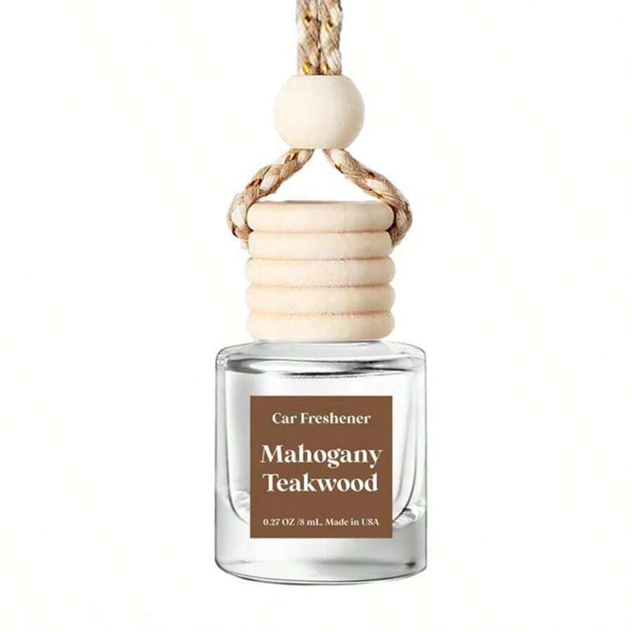 Long-Lasting Hanging Car Air Freshener - [Natural Essential Oil] Diffuser,Freshness For Auto, Home & Office - 柚木 - 查看 1