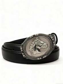 1件新款西部复古风腰带 - 女士马术风格新款腰带 - 西部乡村摇滚风格，可搭配牛仔裤 - 彩色 - 查看 21