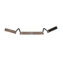 D2Pcs Wig Band For Lace Front Ear Free Lace Melting Elastic Band Headband For Women No Slip C Shaped Ear Curve Leopard Color Regular Size - Leopard - 查看 3