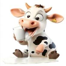 Ímãs de Geladeira de Cozinha Cartoon, Decoração para Casa, Ímãs de Geladeira Acrílicos, Design Fofo, Pequeno e Divertido, Essencial para Geladeira e Cozinha, Decoração de Vida Diária Presente - Multicolorido - Visão 2