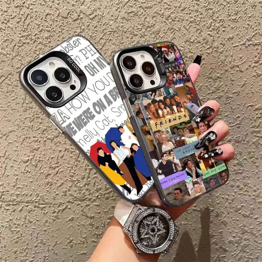 Funda de Teléfono Friends TV para iPhone 17 16 15 14 13 12 11 Ais/Pro/Max/Plus Funda de Teléfono Colorida - z5 - Ver 1