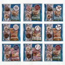 Candy & Biscuit Wrapping Supplies - 9 Baseballs - View 2