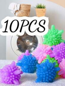 可重复使用的洗衣球、纯色洗衣球、不可重复使用的烘干球、洗衣机绒毛收集器