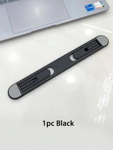 18-Inch Laptop Stand, Foldable Aluminum Alloy Cooling Riser Holder, Portable Desktop Tablet & Phone Stand