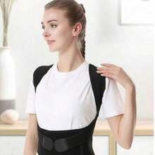Black Waist Trainer With Adjustable Strap, Suitable Fitness And Weight Loss Support,Workout Equipment,Waist Trainer,Workout Sets Women/Man,Suitable For Gym,Outdoors,Home - 彩色 - 查看 4