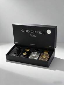 Pack EXCLUSIVO 4 Perfumes Night Club  perfumes de hombre| Aroma Irresistible: Bergamota Fresca + Rosa Dulce + Vainilla Seductora  perfume mujer | REGALO PERFECTO para Día de Reyes, Día del Amor, Día de las Madres, Navidad y Día de los Muertos (México) | ¡Oferta Limitada! - Múltiples aromas - Ver 3