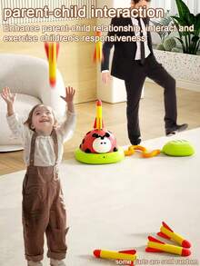 3-In-1/4-In-1/5-In-1 Ladybug Fitness Toy, Indoor & Outdoor Sports Interactive Toy For Kids, Sensory Integration Training Sports Toy Equipment