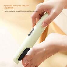 300mAh Electric Foot Callus Remover | Rechargeable Pedicure Tool, Smooth Foot File, USB Charging, Battery Powered, Removes Dry, Hardened And Dead Skin, Ideal Christmas Gift - Multicolor - View 6
