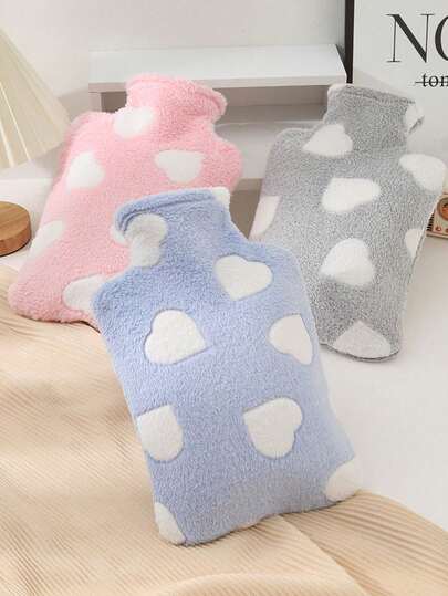 1pc Soft Comfortable Cover Hot Water Bag For Winter, Girls Hot Compress, Warm Belly, Warm Water Bag, Small Size, Carry On Water Filling, Warm Hand Bag, Flushing Water, Warm Hand Bag, Spring Summer Picks, Brides Maid Gifts, Room, Bedroom Decor, Bedroom Decor, Beach, Travel, For Men, For Women, Vacation, Women's Day, Travel Essentials, Wedding Favors, Y2k, Bedroom, Car Accessories Women, Kitchen Decor, Cute Stuff