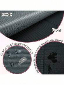 200/125/100/50/20/10pcs Disposable Waterproof 3-Ply Nail Salon Table Mat, 13" X 17", Tattoo Desk Cover, Nail Art Supplies (Black) - Black - View 4