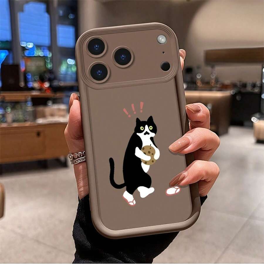 Basic Phone Cases - SKU4-schwarze Katze - Übersicht 1