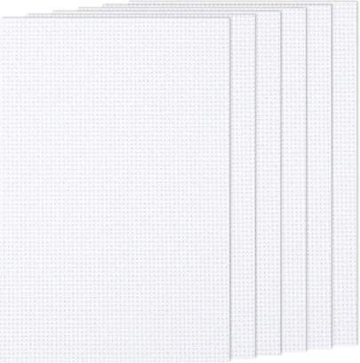 Cross Stitch Aida Fabric 16 Count, 59 By 39 Inch Large Size, Classic Reserve Cross Stitch Aida Cloth For Home DIY Embroidery Decoration