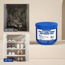 1pc Home Air Purifier Magic Box, Indoor Air Freshener & Odor Eliminator, Natural Fragrance - Multicolor - View 7