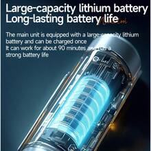 Nail Polish Remover And Nail File, Rechargeable Nail Care Tool, Nail Buffer, Compact Portable Nail Polisher Set, USB Rechargeable - 6 Replaceable Heads, Portable Nail Buffer And Pedicure Tool, Christmas Gift For Friends Or Family - Multicolor - View 6