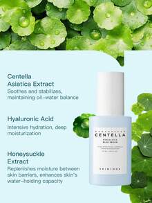 SKIN1004 1瓶50毫升保湿精华液，蕴含马达加斯加积雪草和透明质酸，舒缓修护干性肌肤，日常护理 - 玻尿酸積雪草 小藍瓶精華50ml - 查看 3